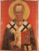 unknow artist Icon of St Nicholas Germany oil painting artist